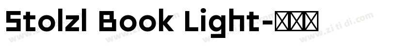 Stolzl Book Light字体转换
